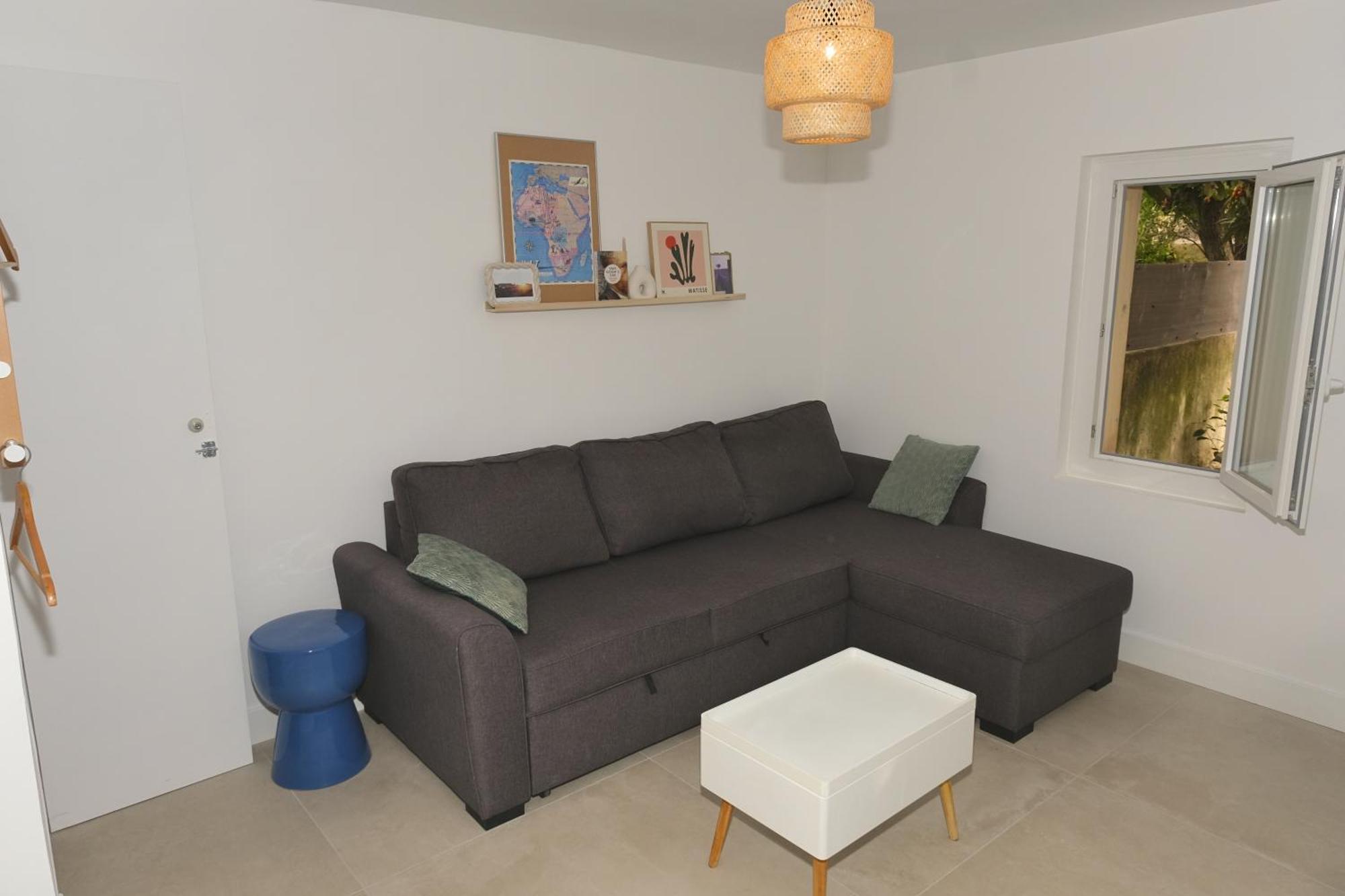 Studio Independant Avec Jardin Bouc-Bel-Air Exterior foto